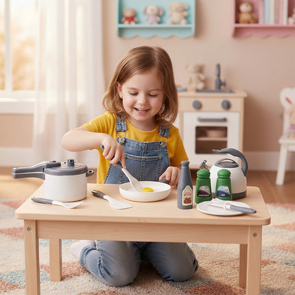 32-teiliges Küchen-Spielset für Kinder mit Zubehör