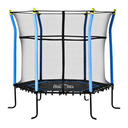 Kinder-Gartentrampolin, 1,60 m, Sicherheitsnetz, bis zu 60 kg