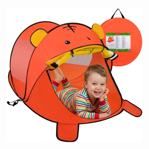 Kinder-Strandzelt, Bär-Design, selbstaufbauend