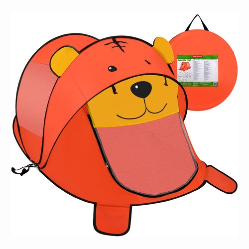 Kinder-Strandzelt, Bär-Design, selbstaufbauend