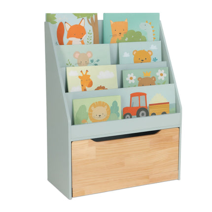Children's Bookcase with Toy Storage Box