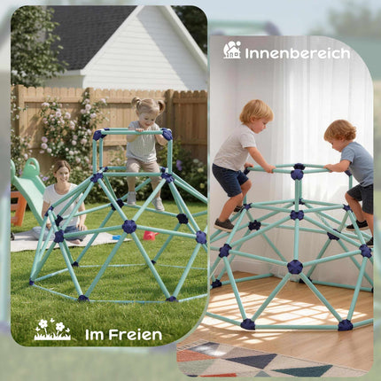 Children's Climbing Dome, UV-Resistant, 182.5cm, Blue