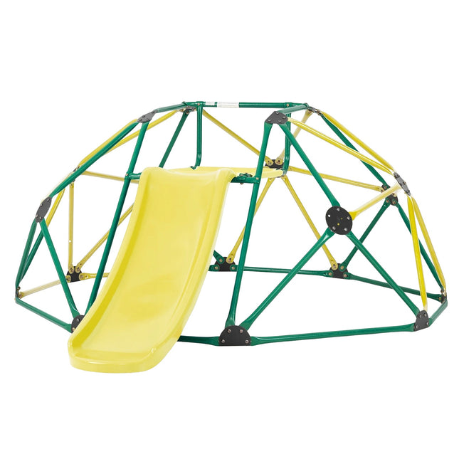 Kletterkuppel für Kinder mit Rutsche, 180 kg Tragkraft