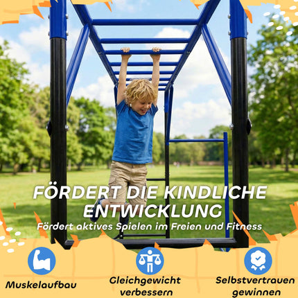 Kinder-Kletterturm, wetterfester Stahl, 3-8 Jahre