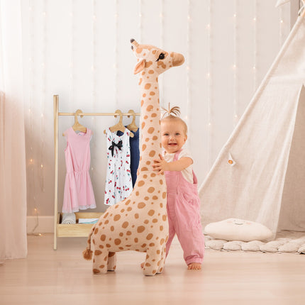 Kinderkleiderständer mit Ablagefach