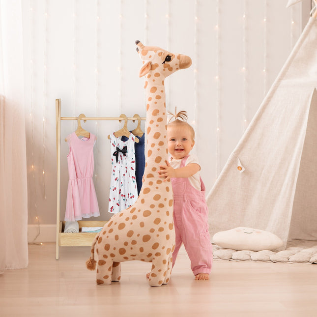 Kinderkleiderständer mit Ablagefach