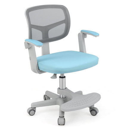 Kinder-Schreibtischstuhl, höhenverstellbar 41-52 cm, Blau