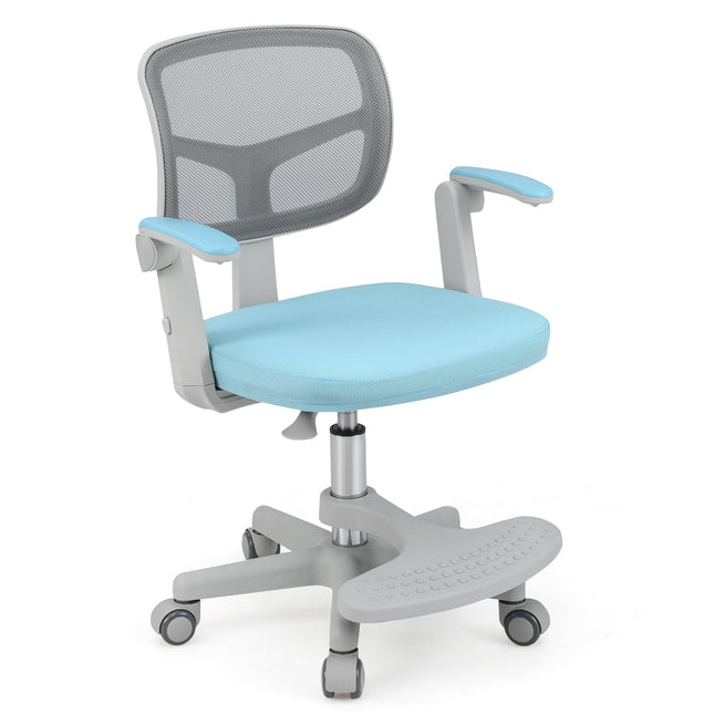 Kinder-Schreibtischstuhl, höhenverstellbar 41-52 cm, Blau