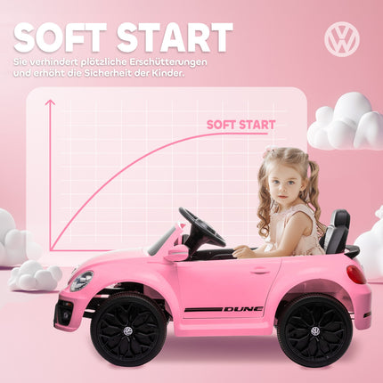 Elektroauto für Kinder 12V mit Fernbedienung, Musik & Lichtern