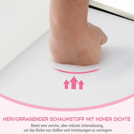 Schaumstoff-Kletterbausteine für Kinder – 6-teiliges Set, Rosa