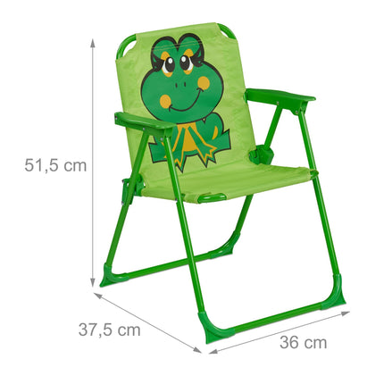 Kinder-Klappstuhl mit Tiermotiv