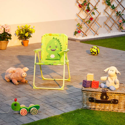 Kinder-Klappcampingstuhl mit Tiermotiv