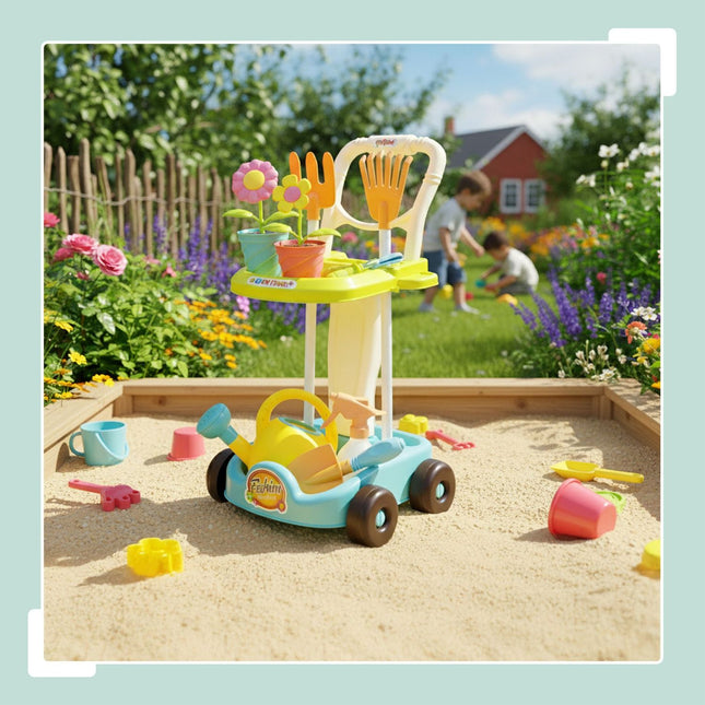 Children's Gardening Tools Set – 13 Pieces