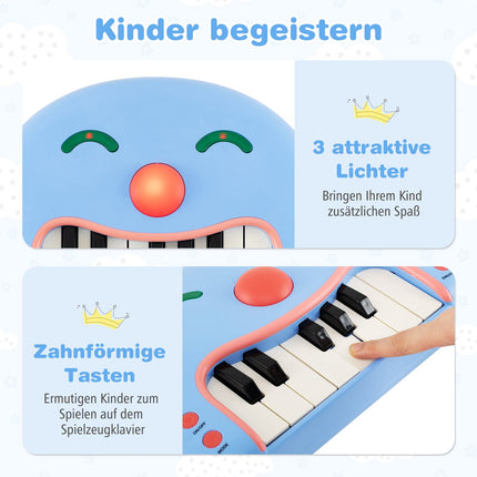 Dětské klávesy se světly a hudbou, 13 kláves