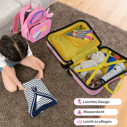 Kindergepäckset: 47cm Aufsitzkoffer & 30cm Rucksack