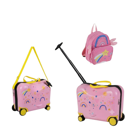Kindergepäckset: 47cm Aufsitzkoffer & 30cm Rucksack