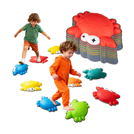Kinder Anti-Rutsch Balanciersteine Set, 9-teilig, Bunt