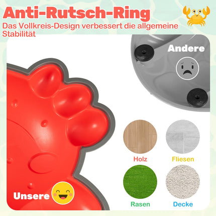 Kinder Anti-Rutsch Balanciersteine Set, 9-teilig, Bunt