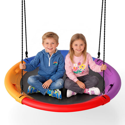 Outdoor-Nestschaukel für Kinder, 120 cm, verstellbares Seil