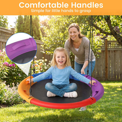 Outdoor-Nestschaukel für Kinder, 120 cm, verstellbares Seil