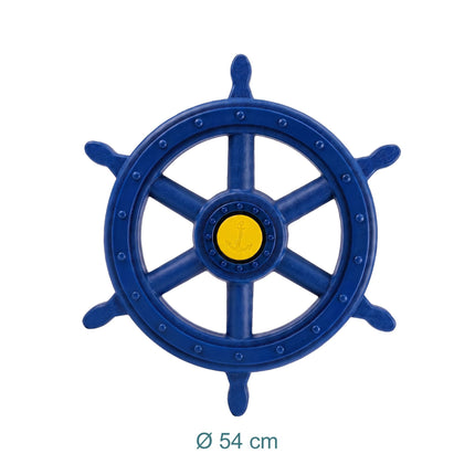 Children's Play Steering Wheel with Sound – Blue