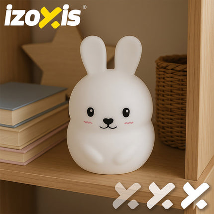 Children's RGB LED Night Lamp, Silicone, Remote Control