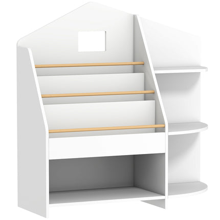 Children's Shelf, 7 Tiers, Holds 40kg, White
