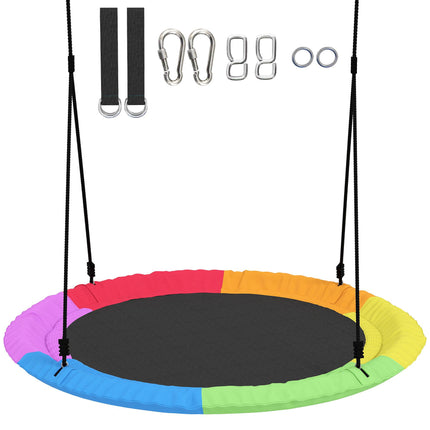 Kinderschaukel, 100cm, 3 Kinder, 300kg Tragkraft