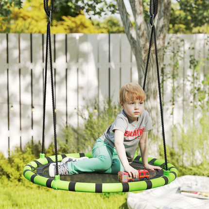 Children's Swing, 150 kg Capacity, Ø100 x 180 cm, Black