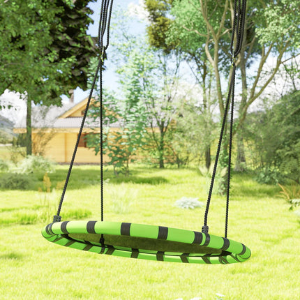Children's Swing, 150 kg Capacity, Ø100 x 180 cm, Black