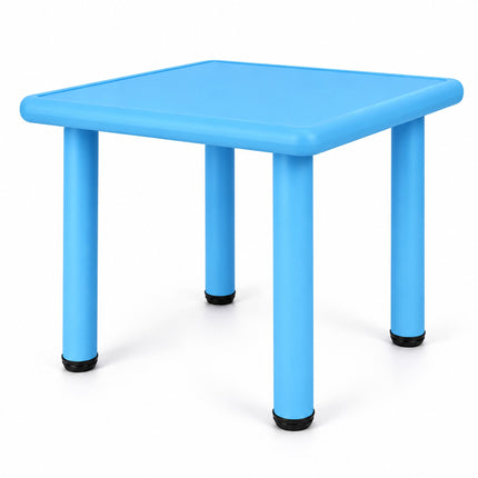 Children's Table for Indoor and Outdoor Use, 62 x 62 cm, Blue