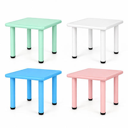 Children's Table for Indoor and Outdoor Use, 62 x 62 cm, Blue
