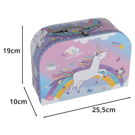 Children's Tea Set with Sweets in Suitcase