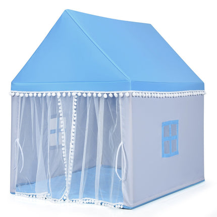 Tente de jeu pour enfants Maison de jeu pour enfants Princesse Princesse Tente de jeu pour enfants Bleu