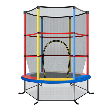 Kindertrampolin mit Sicherheitsnetz, 165cm, 135kg Tragkraft
