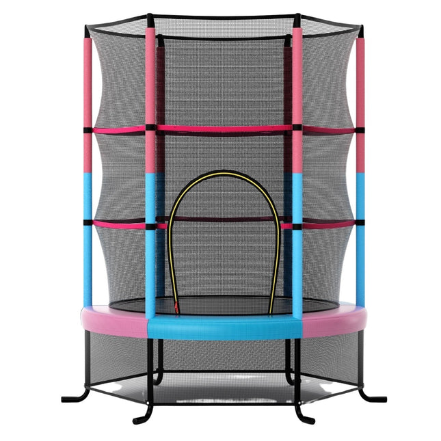 Kinder-Trampolin mit Sicherheitsnetz, 165cm, 200kg Belastbarkeit