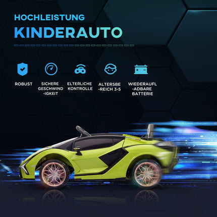 Elektrisches Babyauto, 2 Positionen, Musik, Alter 37-60 Monate