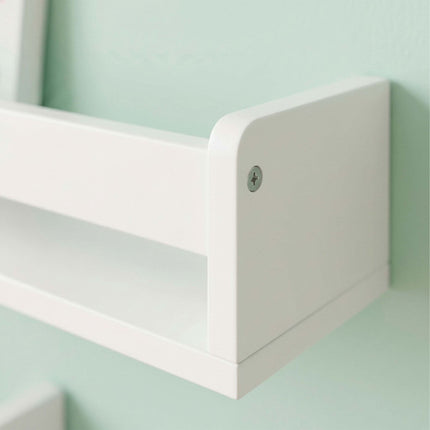 Children's Wall Shelves Set of 3, MDF, 58 cm Wide