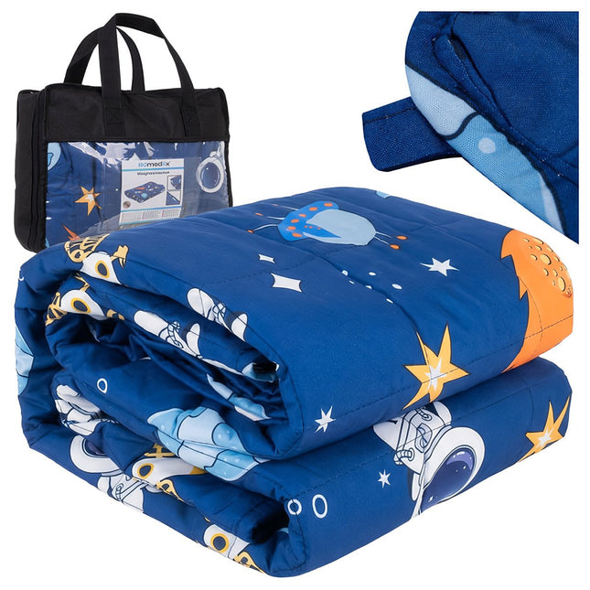 Kinder-Gewichtsdecke 4kg, 100x150cm, Glasperlen