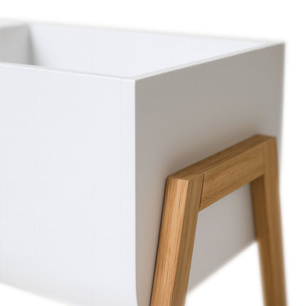 Children's White Bookcase, Toy Storage – Wood, 66.5cm