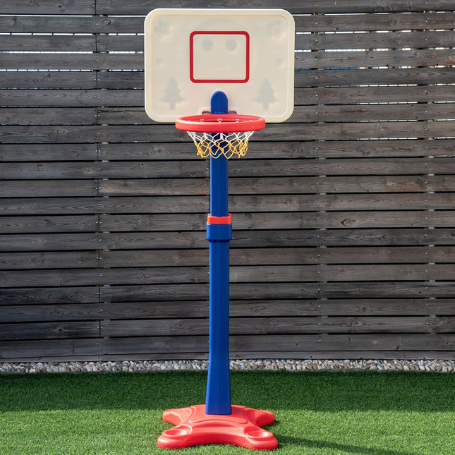 Kinderbasketbalstandaard in hoogte verstelbaar basketbalring basketbalsysteem