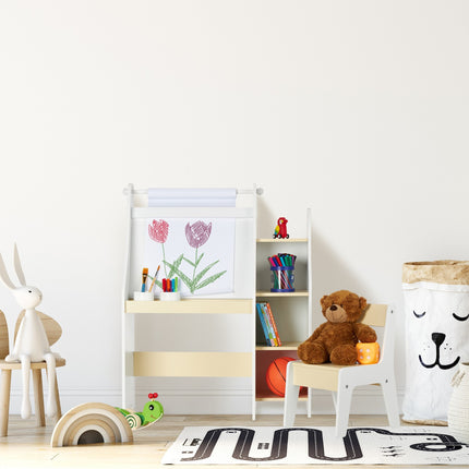 Planche pour enfants avec compartiment et chaise