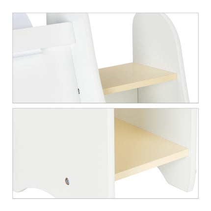 Planche pour enfants avec compartiment et chaise