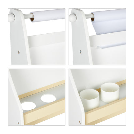 Planche pour enfants avec compartiment et chaise