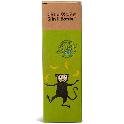 Kinderflasche 2 in 1 0,3 + 0,15L Lime