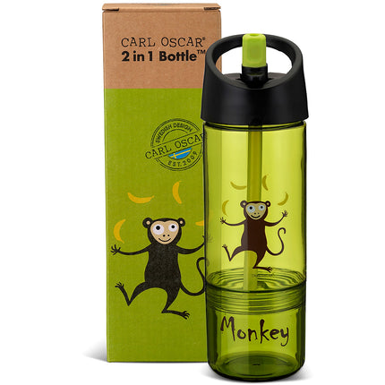 Kinderflasche 2 in 1 0,3 + 0,15L Lime