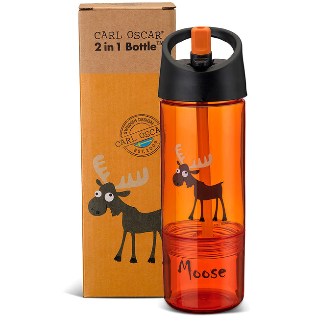 Kinderflasche 2 in 1 0,3 + 0,15L Orange