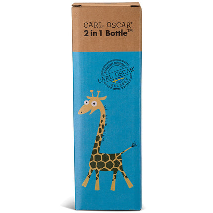 Kinderflasche 2 in 1 0,3 + 0,15L Türkis