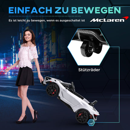 12V Elektroauto für Kinder mit Fernbedienung, Licht und Musik