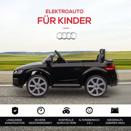 Elektrisches Kinder-Aufsitzauto 3-5 Jahre, 12V mit Fernbedienung und Musik